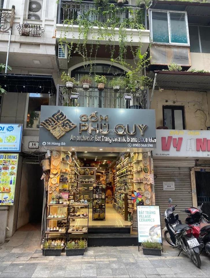 Cho thuê nhà mặt phố hàng ngang diện tích 30m², mặt tiền 3m, vị trí đẹp đắc địa phố cổ