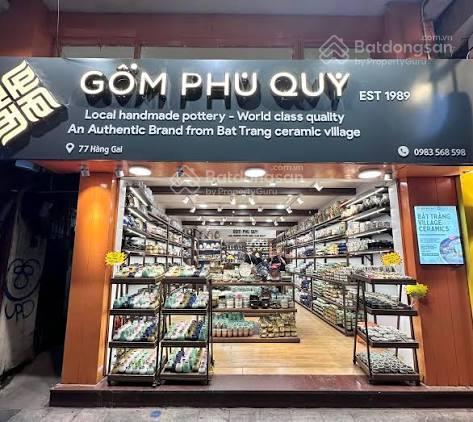 Cực hiếm! cho thuê nhà mặt phố hàng gai  dt 120m² x 3 tầng, mặt tiền 3m, vị trí đắc địa phố cổ