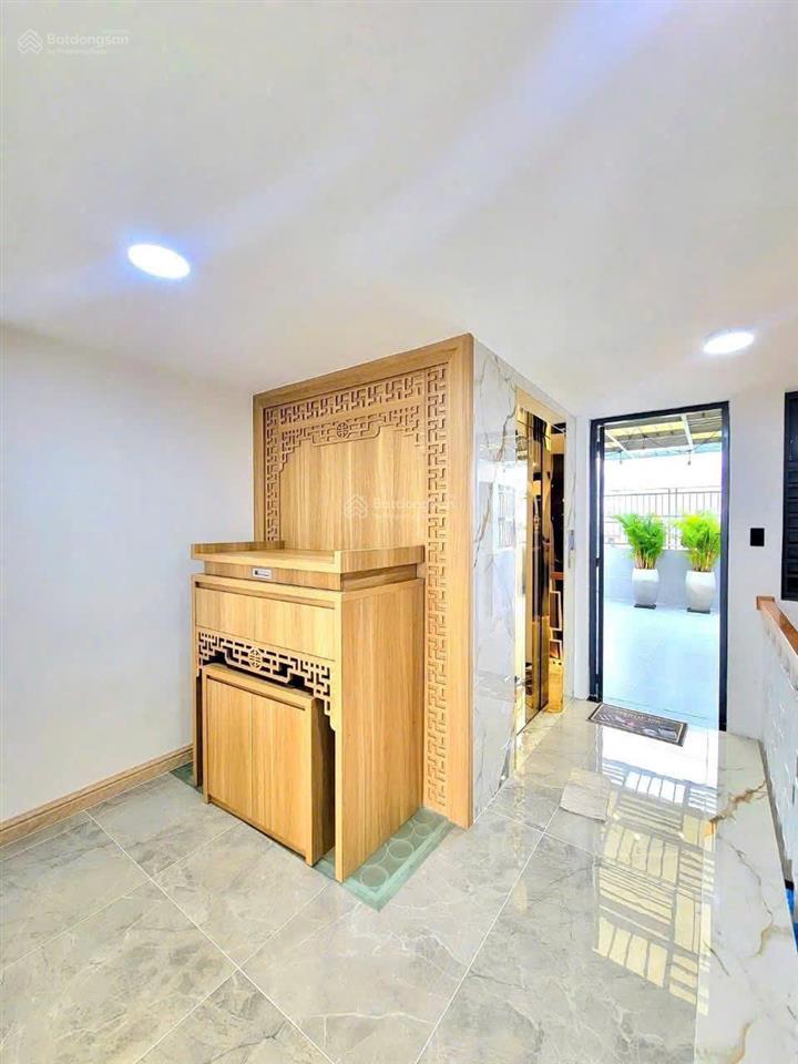 Bán nhà đẹp 6lầu hẻm 535 thống nhất 100m2 có tmáy gần trường phan tây hồ tặng nt 12.8 tỷ.0902 675 ***