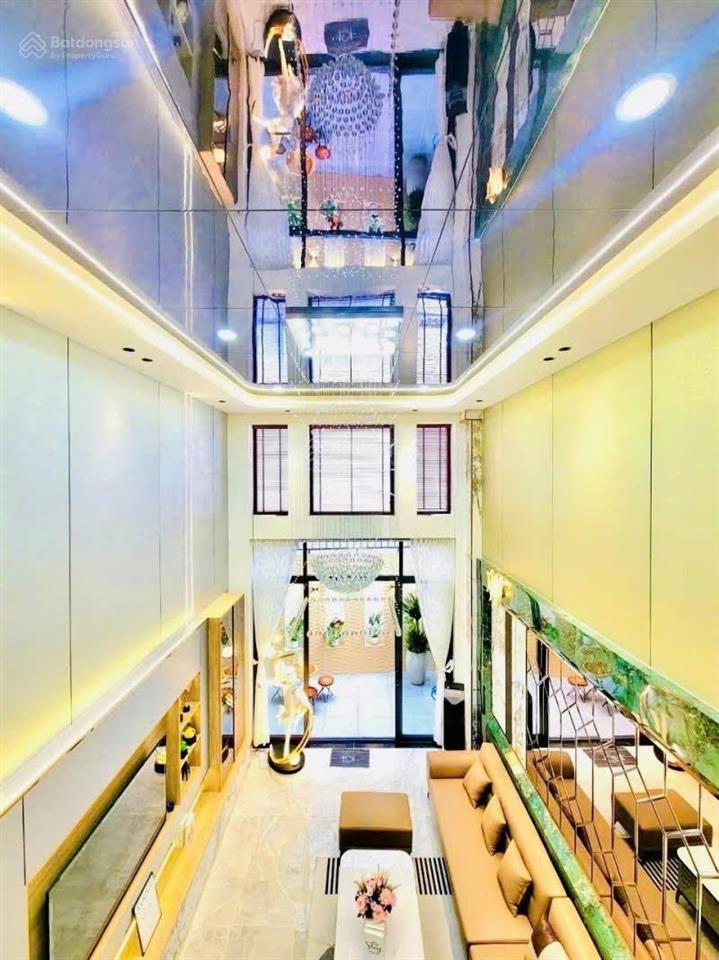 Bán nhà đẹp 6lầu hẻm 535 thống nhất 100m2 có tmáy gần trường phan tây hồ tặng nt 12.8 tỷ.0902 675 ***