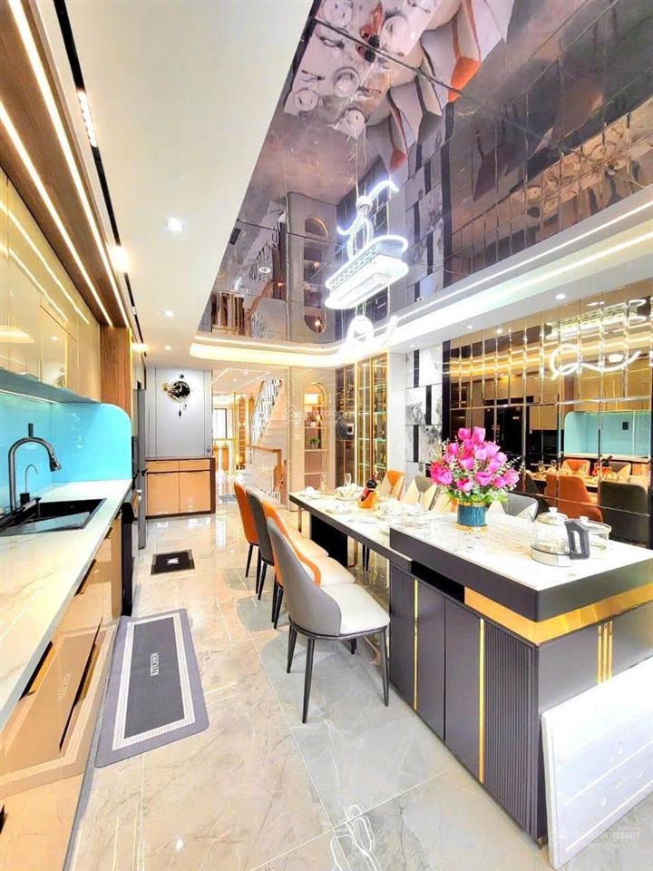Bán nhà đẹp 6lầu hẻm 535 thống nhất 100m2 có tmáy gần trường phan tây hồ tặng nt 12.8 tỷ.0902 675 ***