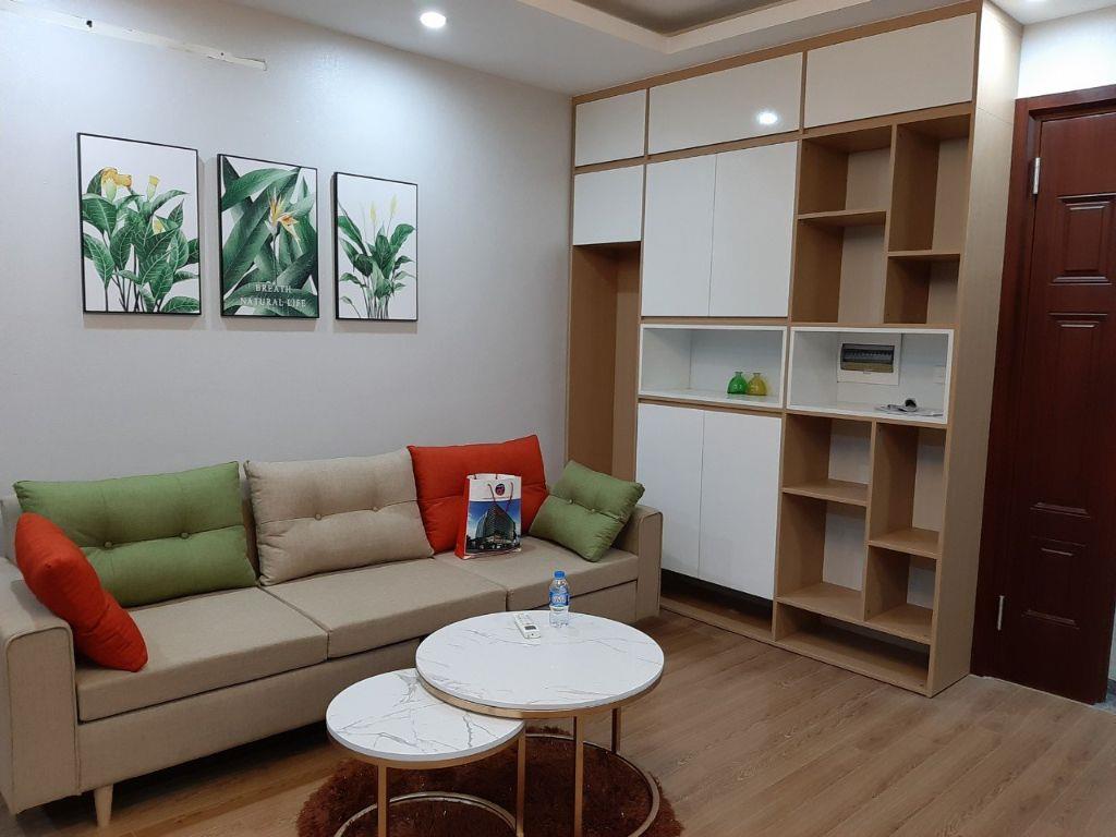 cho thuê chung cư 219 trung kính, 70m, 2 phòng ngủ, đủ đồ 14.5 triệu