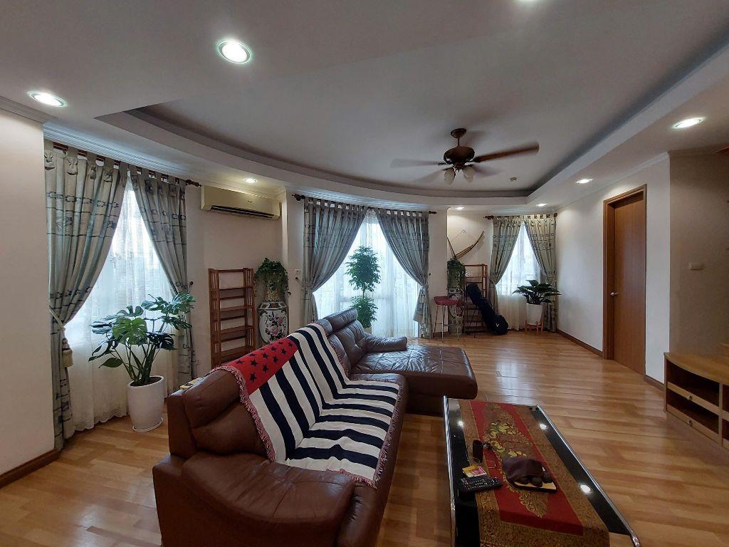  Cho thuê chung cư Hacisco 107 Nguyễn Chí Thanh. 115m, 3 phòng ngủ, đủ đồ
