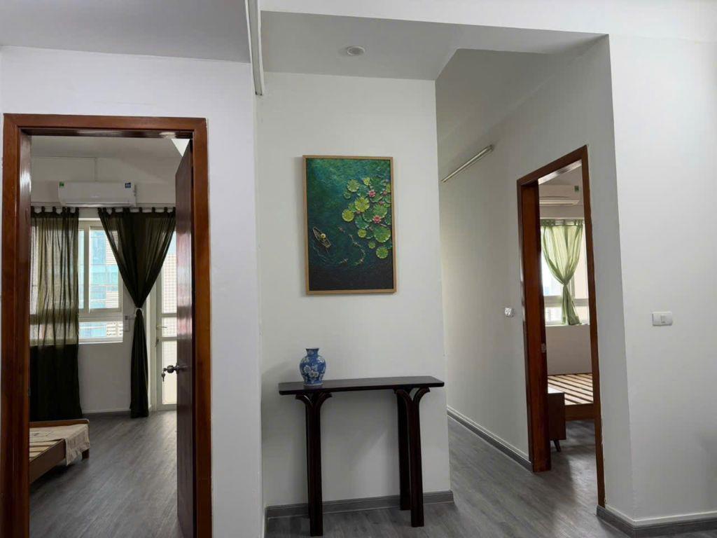cho thuê chung cư 187 Tây Sơn, 100m, 3 phòng ngủ, có nội thất. 15 triệu/tháng
