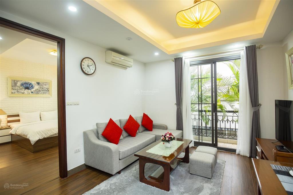Cho thuê chdv tầng 9 ở đào tấn  full đồ  có xuất vat  có bảo vệ 24/24  dịch vụ dọn phòng
