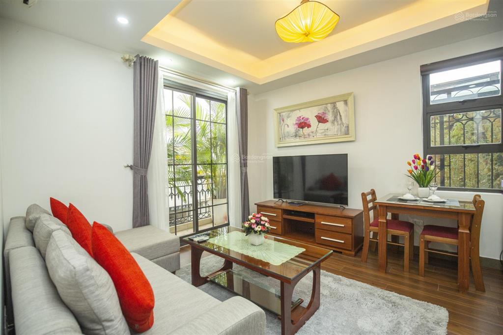 Cho thuê chdv tầng 9 ở đào tấn  full đồ  có xuất vat  có bảo vệ 24/24  dịch vụ dọn phòng