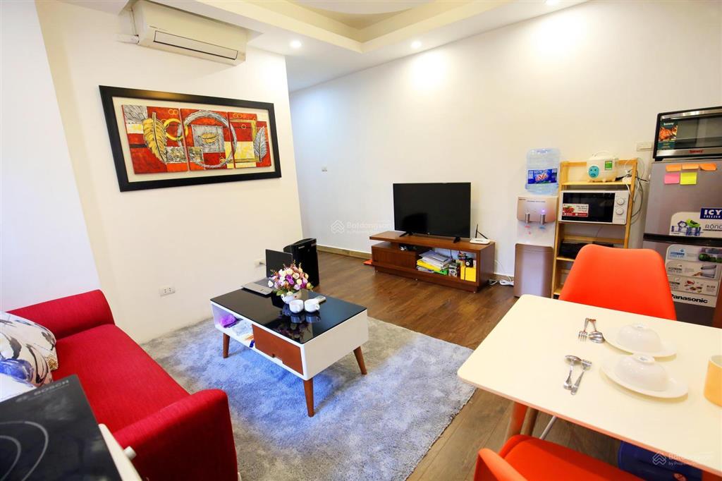 Cho thuê chdv phố đào tấn  full đồ  có xuất vat  dịch vụ bv 24/24h  ở luôn  khu an ninh tốt