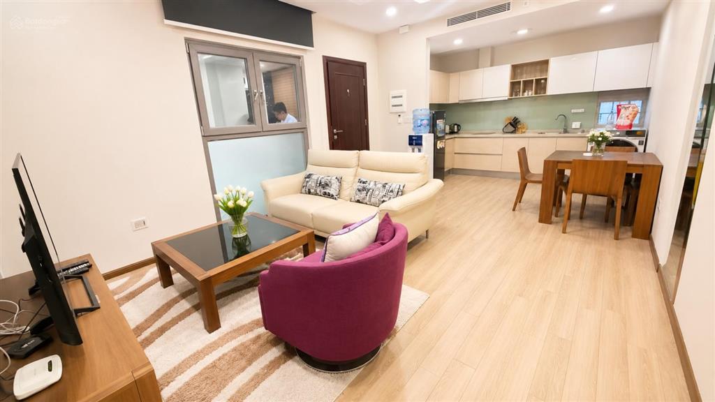 Cho thuê chdv 2 pn full đồ tầng 5 phố kim mã  vào ở luôn  có xuất vat  bv 24/24h  view đẹp