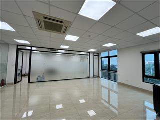 Cho thuê sàn văn phòng 110m2 tại dương nội, mặt sàn đã ngăn 2 phòng làm việc, vp như ảnh