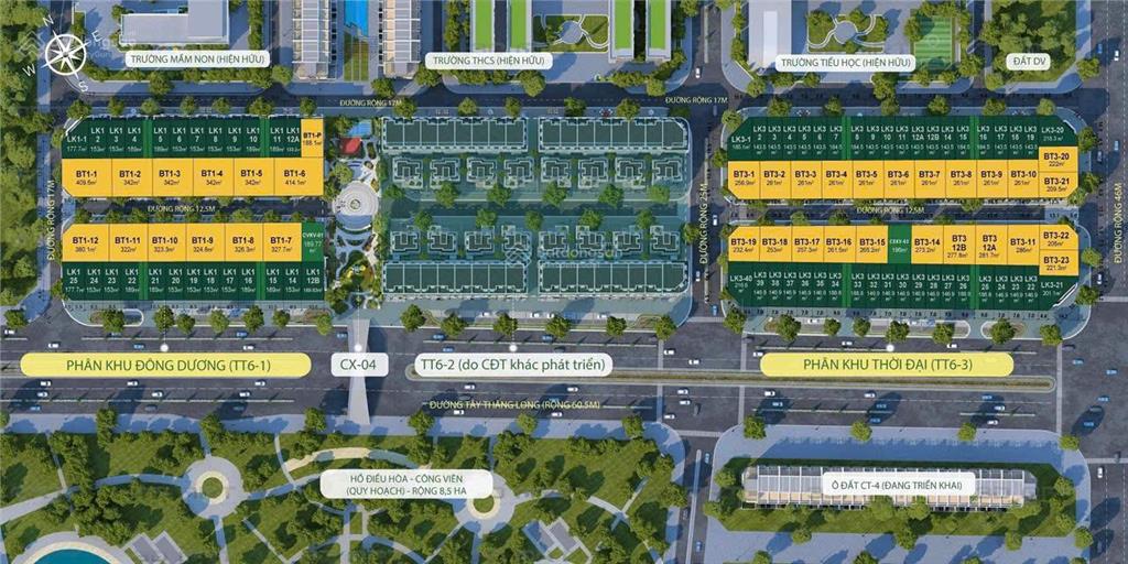 Chính chủ bán liền kề shophouse avenue garden đại lộ tây thăng long 143,5m2x6 tầng. 0888 486 ***.
