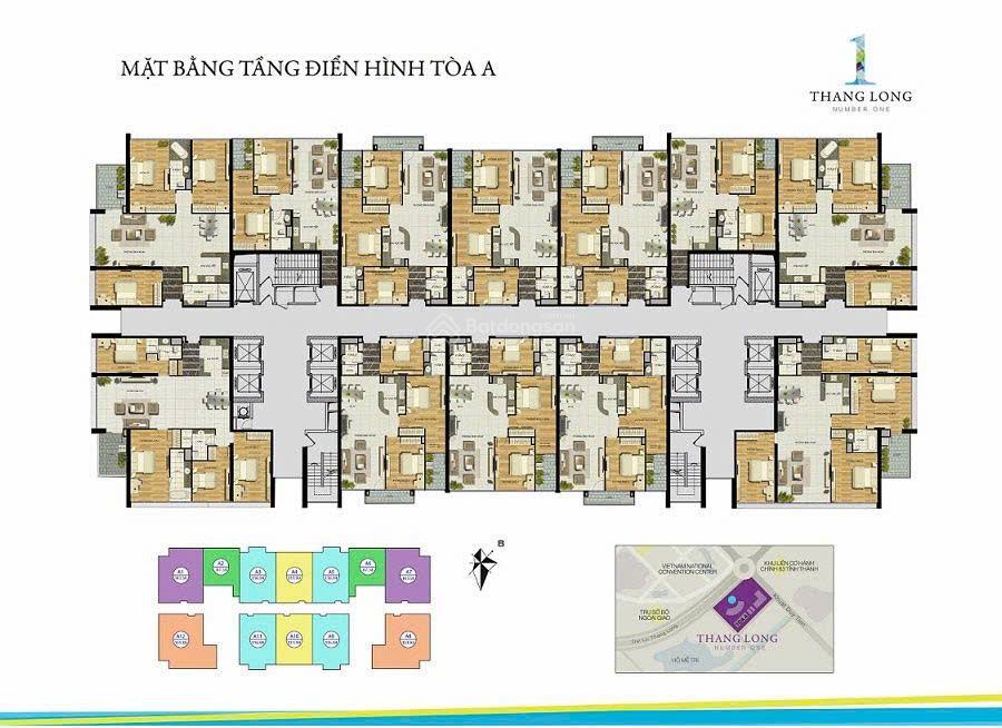Nhà em bán lại căn hộ 162m2, 4pn góc view đẹp tòa a thăng long number one. 0888 486 ***.