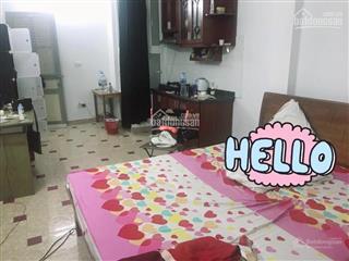 Cho thuê chung cư mini 8 tầng ở ngõ 157 chùa láng (thang máy)