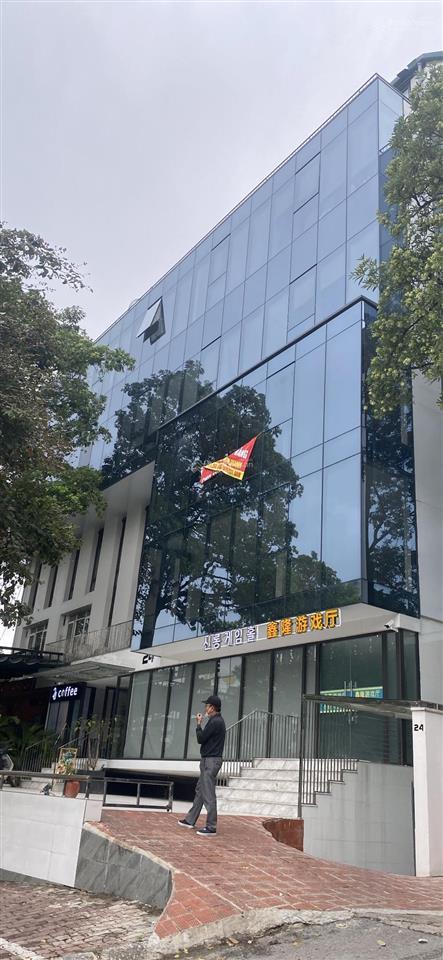 Cho thuê văn phòng tòa nhà 24 mạc thái tông, cầu giấy 80m2