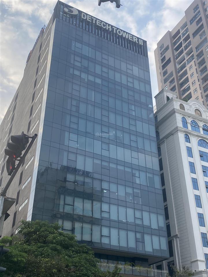 Cho thuê văn phòng tòa detech tower phố nguyễn phong sắc diện tích 450m2