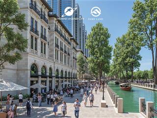 Cho thuê shop khối đế căn góc 2 mặt tiền oceanpark gia lâm