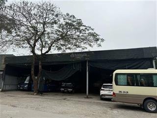 Cho thuê kho xưởng cầu diễn  bắc từ liêm. dt 550m2, mặt tiền 35m, làm gara rất đẹp. giá 55 triệu