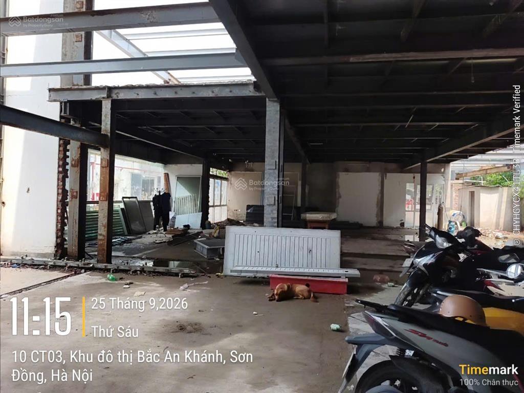 Cho thuê kho xưởng mặt đại lộ thăng long. dt 900m2, có pccc vách tường. giá 100 nghìn/m2