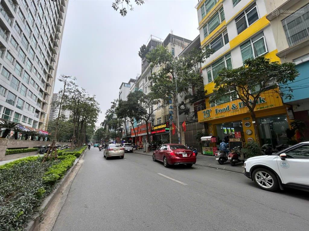 Nhà phố nguyễn thị thập  cầu giấy, dt 82m2 5 tầng, mt 7m, vỉa hè ô tô tránh  kd víp, nhỉnh 44 tỷ