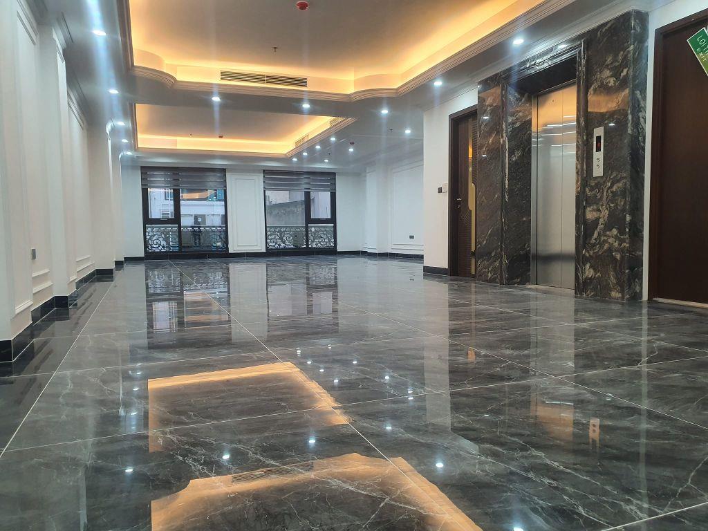 Bán nhà ngõ 88 Trung Kính - Cầu Giấy , dt 90m2 x 7 tầng, 1 Hầm mt 5,8m giá 46 tỷ