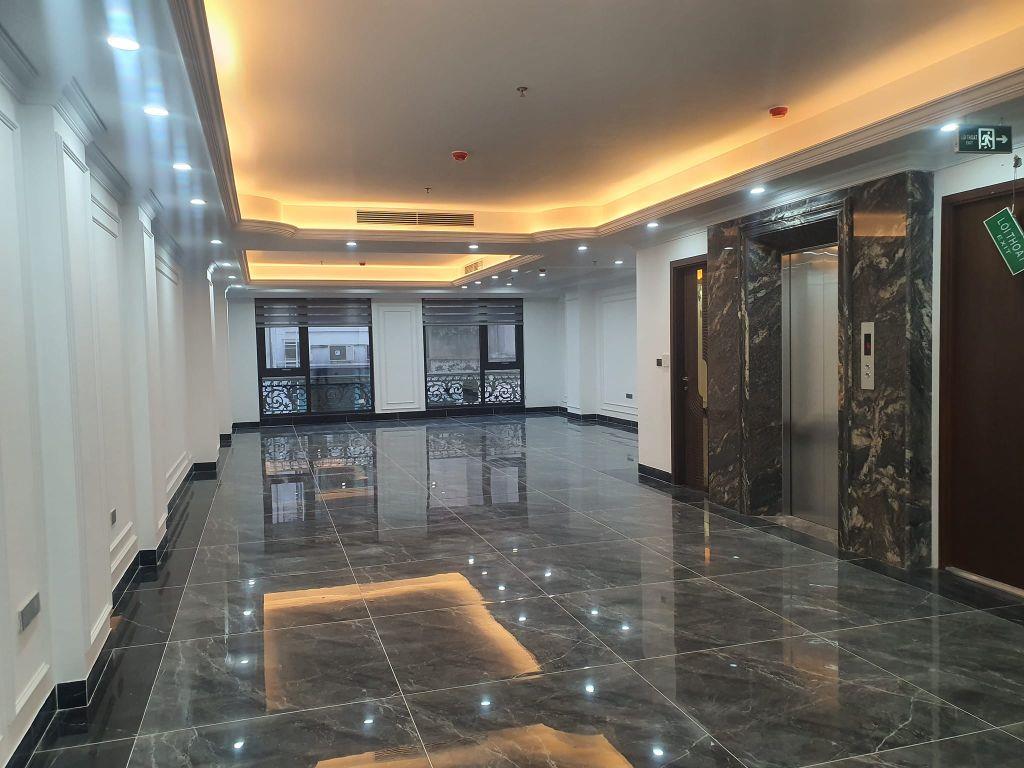 Tôi bán gấp tòa nhà Mặt Phố Hoàng Ngân - Thanh Xuân, dt 115m2 9 tầng + Hầm, giá 59,x tỷ- 0988138345