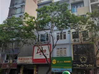 Cho thuê 3 tầng kinh doanh mặt phố trần quốc hoàn vỉa hè rộng  thang máy