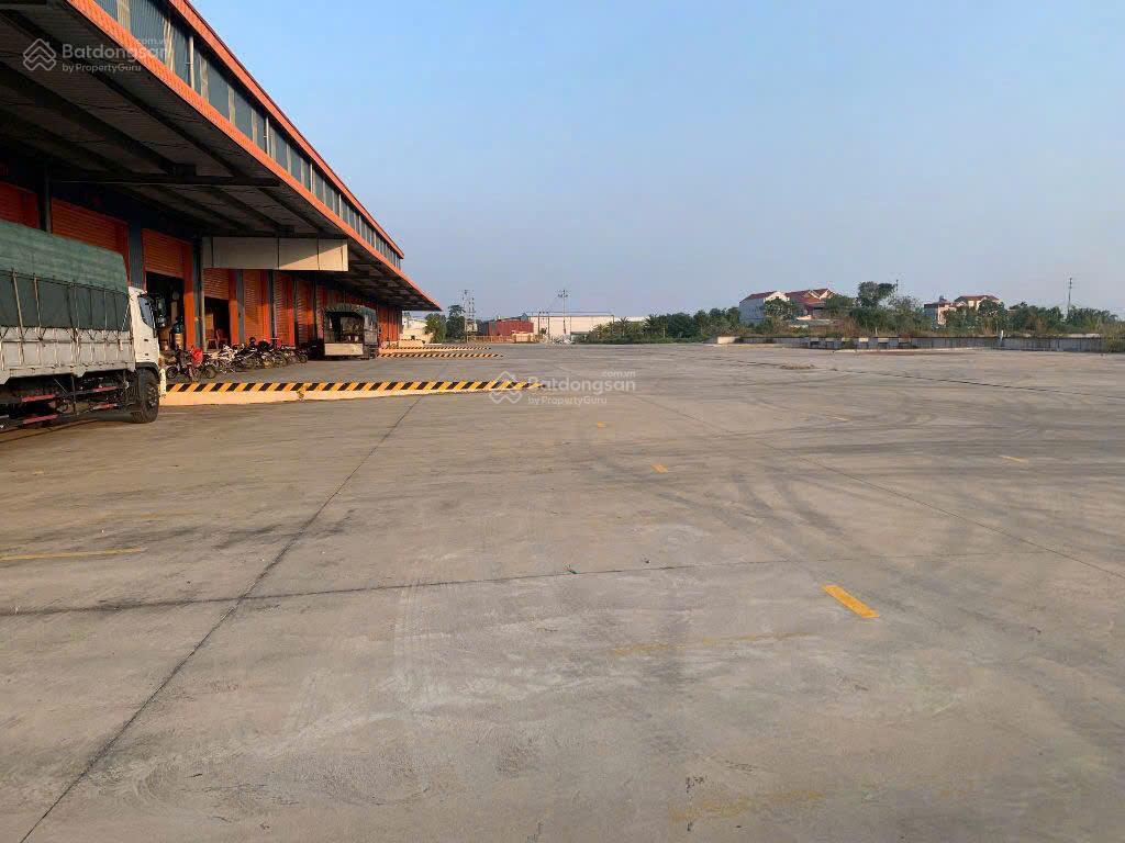 Cho thuê kho xưởng tiêu chuẩn ql5 mỹ hào dt 12.500m2