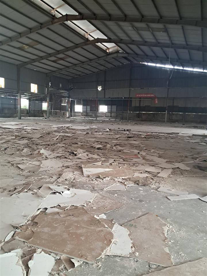 Cho thuê kho 3000m2 tại kcn từ liêm
