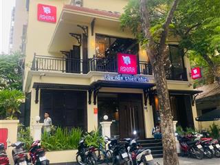 Cho thuê nhà mặt phố huỳnh thúc kháng diện tích 600 m2, 3 tầng, mặt tiền 30m, lô góc đẹp nhất phố