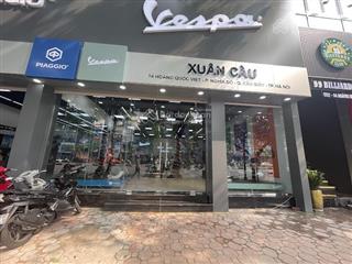 Cho thuê nhà mặt phố hoàng quốc việt diện tích 260m2, mặt tiền 11m, phù hợp kinh doanh