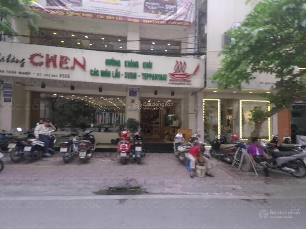 Cho thuê nhà mặt phố trần quốc hoàn diện tích 300m2, mặt tiền 8m, phù hợp kinh doanh