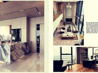 Căn hộ sky villa tại noble crystal tây hồ view sông hồng, dt 316m2 x 2 tầng, sân vườn bể bơi riêng.
