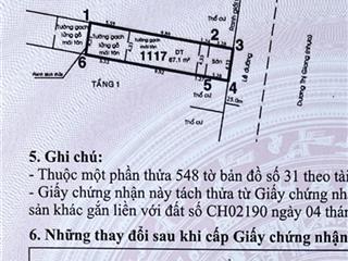 Bán nhà mặt tiền đường dương thị giang, phường tân thới nhất, quận 12