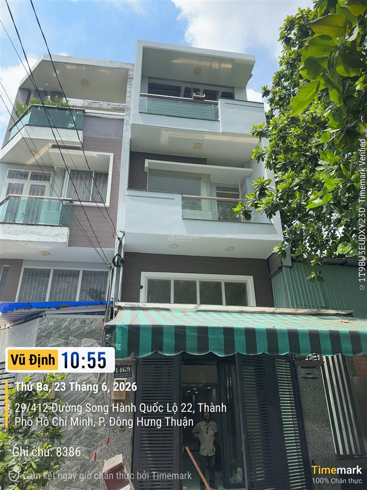 Bán nhà khu dân cư an sương, phường tân hưng thuận, quận 12
