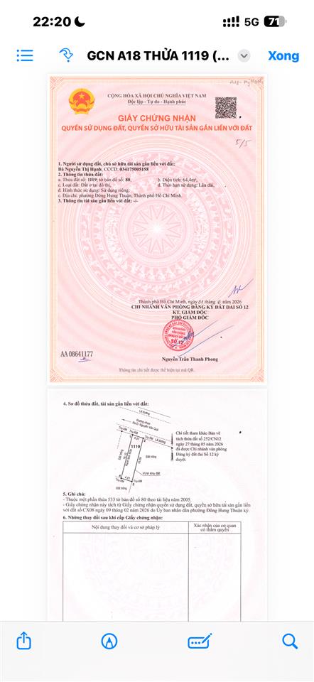 Bán đất đường kênh tham lương, phường đông hưng thuận, quận 12