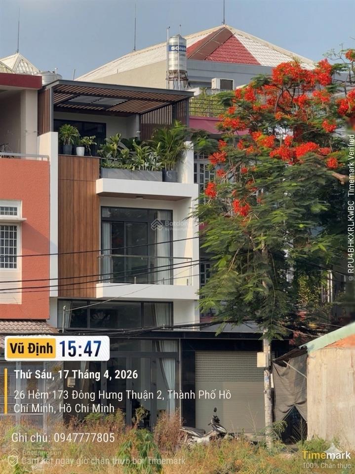 Bán nhà đường thông 8m 1/ dht2 phường dht quận 12