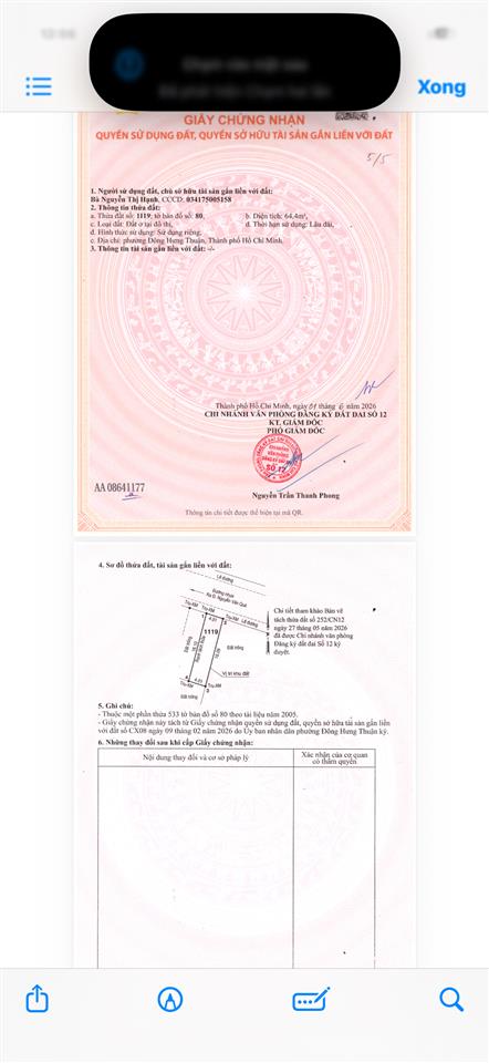 Bán lô đất đường thông 12m, phường đông hưng thuận, quận 12