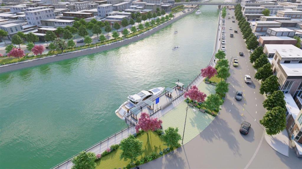Đất mặt tiền 1 trục kênh tham lương vỉa hè 15m phường đông hưng thuận q12