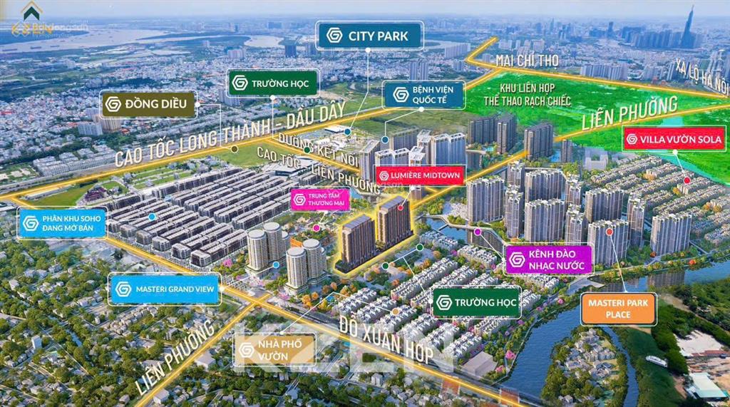 Đô thị sinh thái "the global city", tp thủ đức (quận 2 cũ)