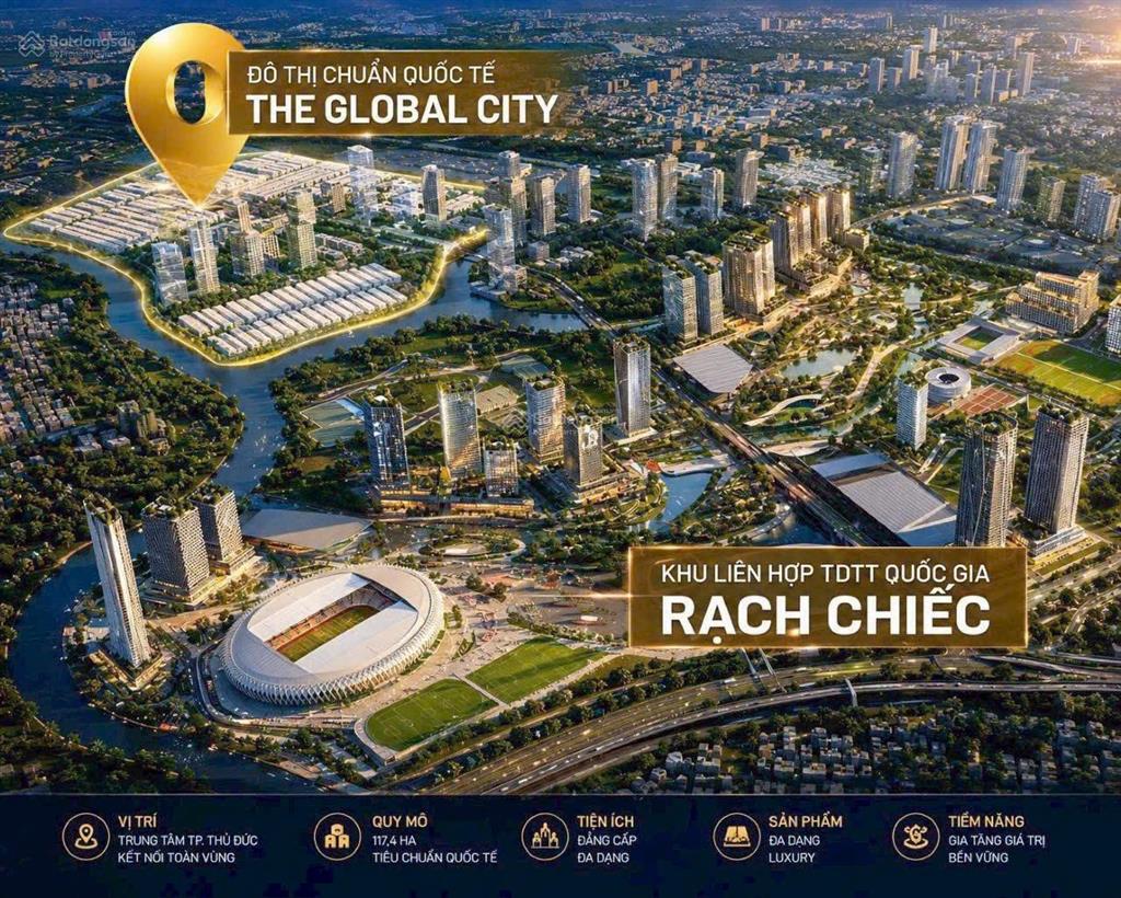 Đô thị sinh thái "the global city", tp thủ đức (quận 2 cũ)