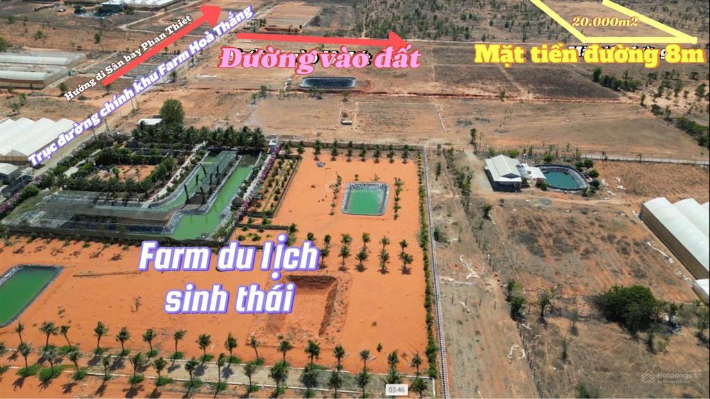 Đón sóng sân bay phan thiết khởi công  2ha đất hòa thắng giá còn chân sóng