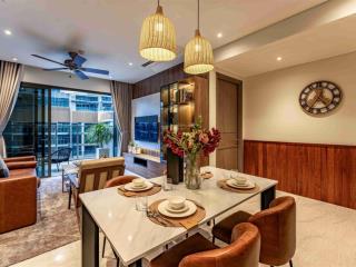 The opera thủ thiêm  cho thuê căn 2pn 100m2 full nội thất