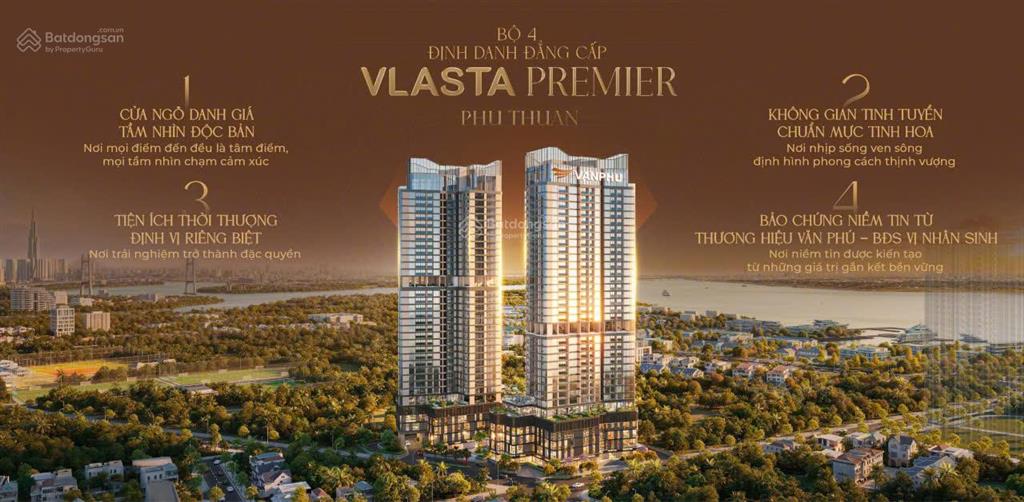 Sở hữu căn hộ 2pn vlasta premier quận 7 giá đầu tư f0  chiết khấu hấp dẫn