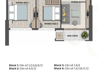 Bán căn hộ 2pn 2wc  victoria village quận 2. giá chỉ 6,15 tỷ gồm vat.