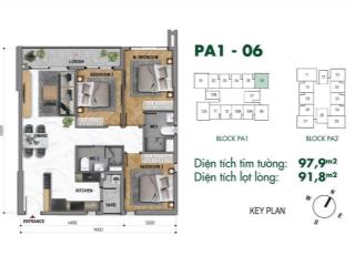 Căn hộ 3pn the park avenue  mặt tiền đường 3/2 quận 11, tp hcm