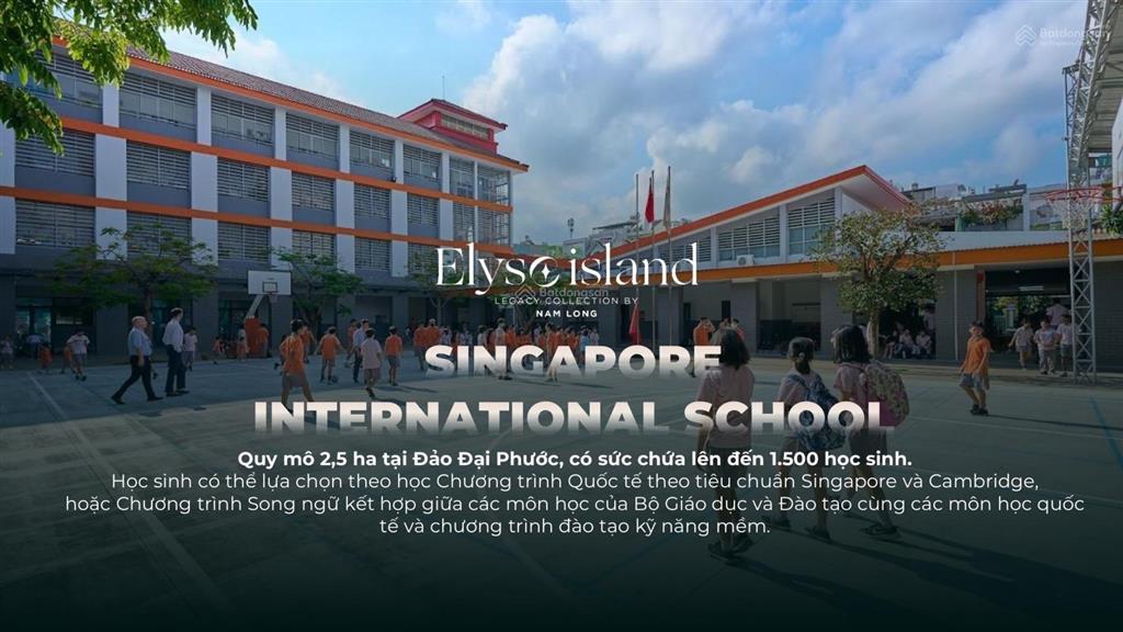 Rổ hàng vip riêng sàn nam long biệt thự view sông elyse island, tt giãn 3 năm, ck khủng 6,5%