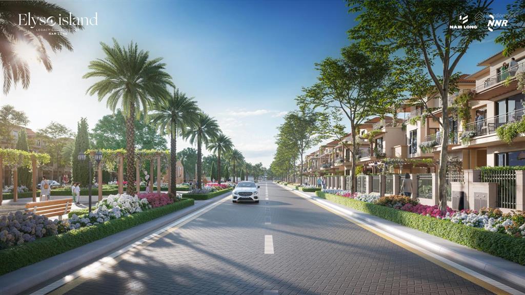 Rổ hàng vip riêng sàn nam long biệt thự view sông elyse island, tt giãn 3 năm, ck khủng 6,5%