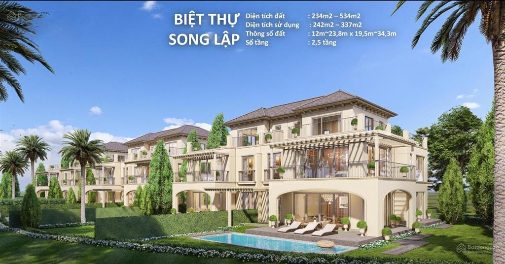 Bán biệt thự song lập izumi canaria, tt 25% đến khi nhận nhà, ck khủng 8,5%, hỗ trợ vay bank 65%