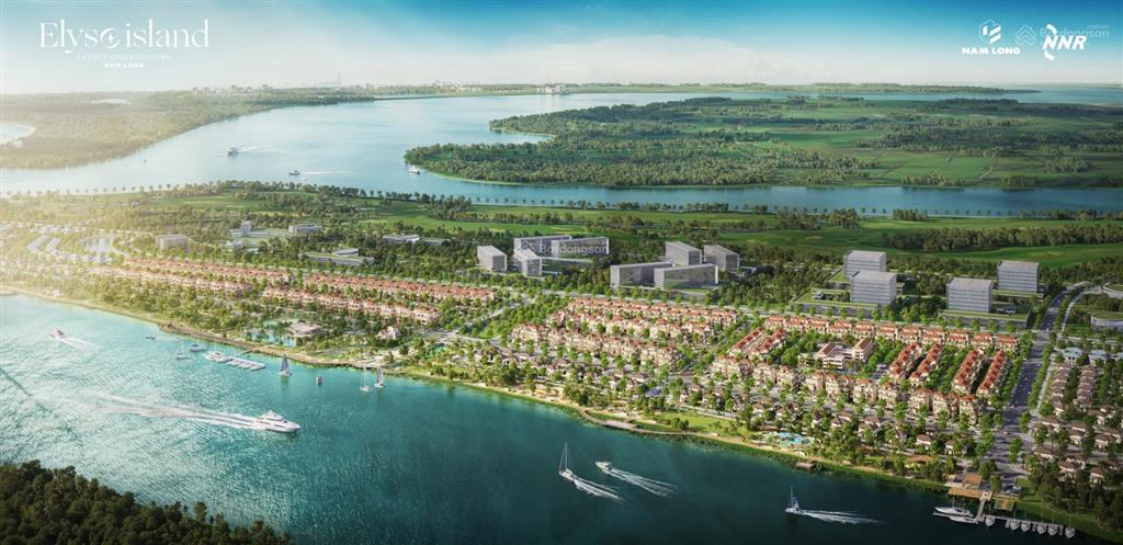 Bán biệt thự song lập mặt tiền đường lớn 30m dự án elyse island, thanh toán 24 tháng, ck khủng 6,5%