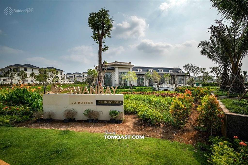 Bán biệt thự đơn lập zone 4 swanbay vị trí đẹp, gần công viên 22ha giá 17,9 tỷ giá rẻ dự án
