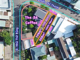 Mặt tiền nguyễn chí thanh 208m2 ngay mặt chợ búng giá 10.5 tỷ